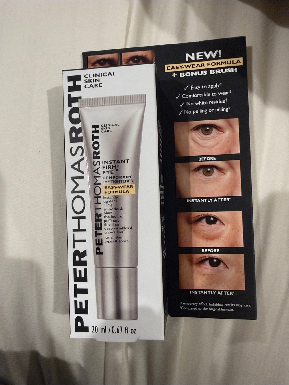 Peter Thomas Roth Silver Instant FirmX Eye Tightener with Brush